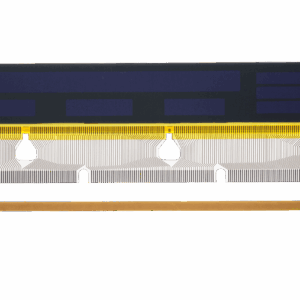 BMW E38 E39 X5 instrument cluster LCD display with silver ribbon cable